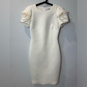 Badgley Mischka Cream Wedding Dress